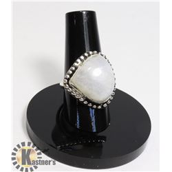 #217-MOONSTONE RING SIZE 7.5