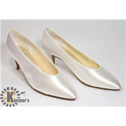 WOMEN'S SATIN PARTY CREPE SHOE -UPPER SIZE 11
