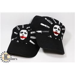 LOT OF 2 JOKER BASEBALL CAPS