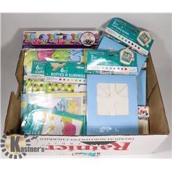 FLAT OF ASSORTED CAKE BOXES AND MORE