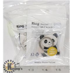 PAIR OF RING KICKSTANDS FOR PHONE
