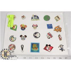DISNEY TRADING PINS - LOT OF 20