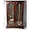 Image 3 : 1)  DELUXE GLASS FRONTED JEWELRY BOX
