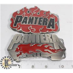 PANTERA BELT BUCKLES LOT OF 2