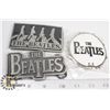Image 1 : BEATLES BELT BUCKLES LOT OF 3