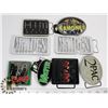 Image 1 : MUSIC BELT BUCKLES LOT OF 8 (USED)