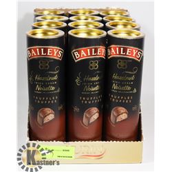 CASE OF 12 BAILEY'S HAZELNUT IRISH CREAM TRUFFLES