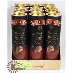 CASE OF 12 BAILEY'S HAZELNUT IRISH CREAM TRUFFLES