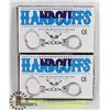 Image 1 : TWO HANDCUFFS WITH KEYS