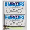 Image 1 : TWO HANDCUFFS WITH KEYS