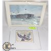 Image 1 : LOT OF TWO ART PRINT : JOE HAIRE AND J. WILLIAMSON