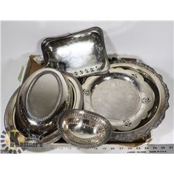 ANTIQUE/VINTAGE ESTATE SILVER-PLATE INCL