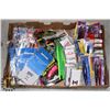 Image 1 : FLAT OF OFFICE SUPPLIES, PASSPORT HOLDERS, AND