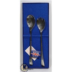 QUEEN ANNE SALAD SEVER SET