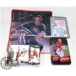 FLAT WITH VINTAGE WAYNE GRETZKY PILLOW CASE,