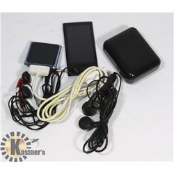 LOT OF 2 IPODS WITH ACCESSORIES