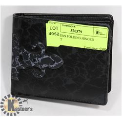NEW MENS FOLDING HINGED WALLET