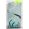 Image 1 : NEW BLUE WHALE / OCEAN SCENE LARGE ZIPPER WALLET