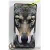 Image 1 : NEW PORTRAIT OF A WOLF  LARGE ZIPPER WALLET