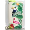 Image 1 : NEW TROPICAL PARADISE LARGE ZIPPER WALLET