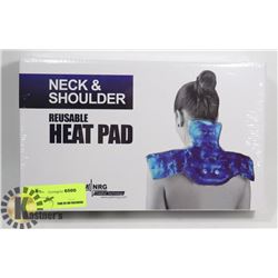 NEW NECK AND SHOULDER REUSABLE HEAT PAD