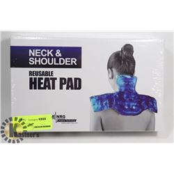 NEW NECK AND SHOULDER REUSABLE HEAT PAD
