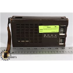 SONY TRANSISTOR RADIO MADE IN JAPAN