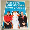 Image 1 : 64" X 44" ESSO TIGER OIL CAN AD 2 SIDED
