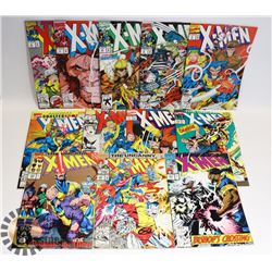 FLAT OF X MEN COMICS