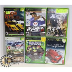 BUNDLE OF 6 XBOX GAMES