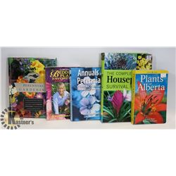 FLAT OF ASSORTED HORTICULTURE BOOKS