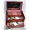 Image 1 : JEWELRY BOX WITH CONTENTS