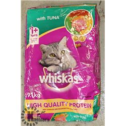 BAG OF WHISKAS CAT FOOD