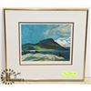 Image 1 : FRANKLIN CARMICHAEL FRAMED PRINT- "SUMMER STORM"