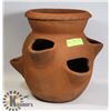 Image 1 : TERRACOTTA LARGE STRAWBERRY POT- 15" TALL