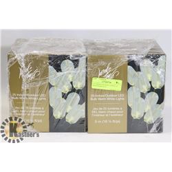 OUTDOOR LED PATIO LIGHTS- 25 PER STRAND/16 FT.