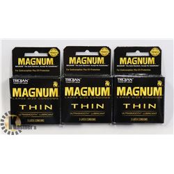 TROJAN MAGNUM  THIN LATEX CONDOMS SIZE LARGE