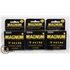 Image 1 : TROJAN MAGNUM  THIN LATEX CONDOMS SIZE LARGE
