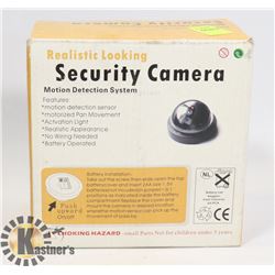 NEW SECURITY CAMERA REPLICA WITH FLASHING LIGHT