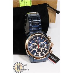 MEN'S CURREN WATCH, NEW