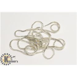 925 STERLING SILVER BOX CHAIN