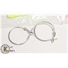 Image 1 : PAIR OF 925 STERLING SILVER HOOP EARRINGS
