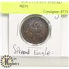 Image 1 : CANADA  1814 1/2 PENNY SPREAD EAGLE TOKEN