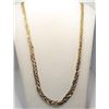 Image 1 : 13)  GOLD TONE MULTI STRAND 28" BRAIDED