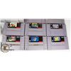 Image 3 : SUPER NINTENDO WITH TWO CONTROLLER  AND 12 GAMES