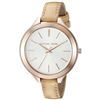 Image 6 : NEW MICHAEL KORS ROSE GOLD / BROWN BAND MSRP $275