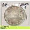 Image 1 : 1966 CANADIAN SILVER DOLLAR