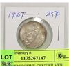 Image 1 : 1967 TWENTY FIVE CENT SILVER COIN