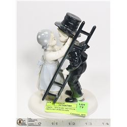 1960'S - 70'S RARE METZLER AND ORTLOFF PORCELAIN