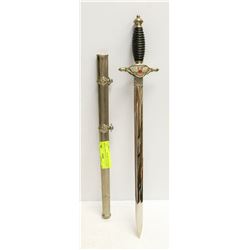 FABRICA DE TOLEDO SHORT SWORD WITH METAL SHEATH